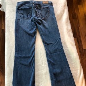 Hollister social stretch flare‎ jeans size 3-Long
